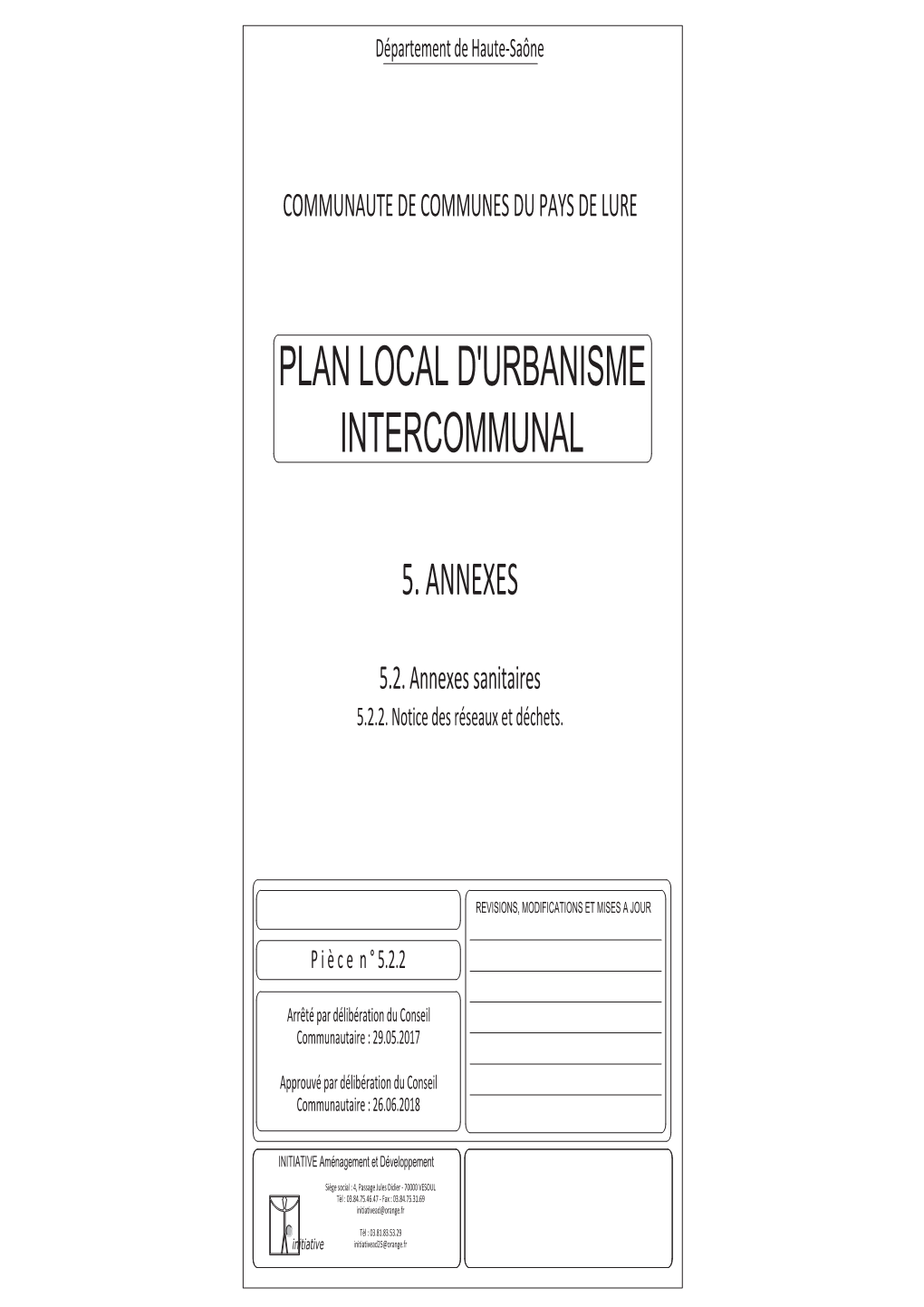 5 2 2 Notice Annexes Sanitaires