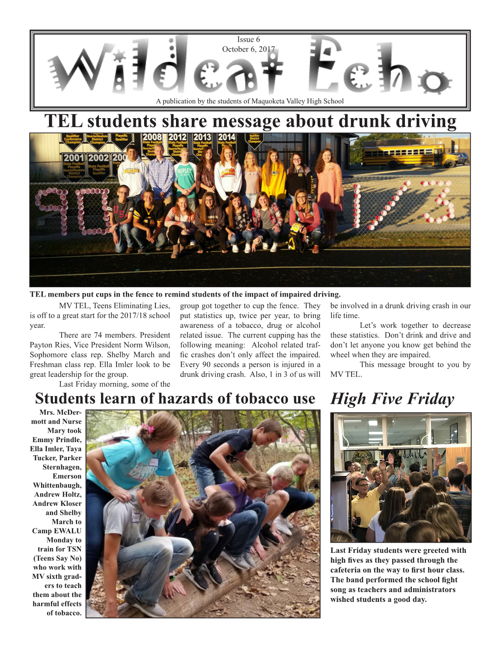 Wildcat Echo October 6 2017