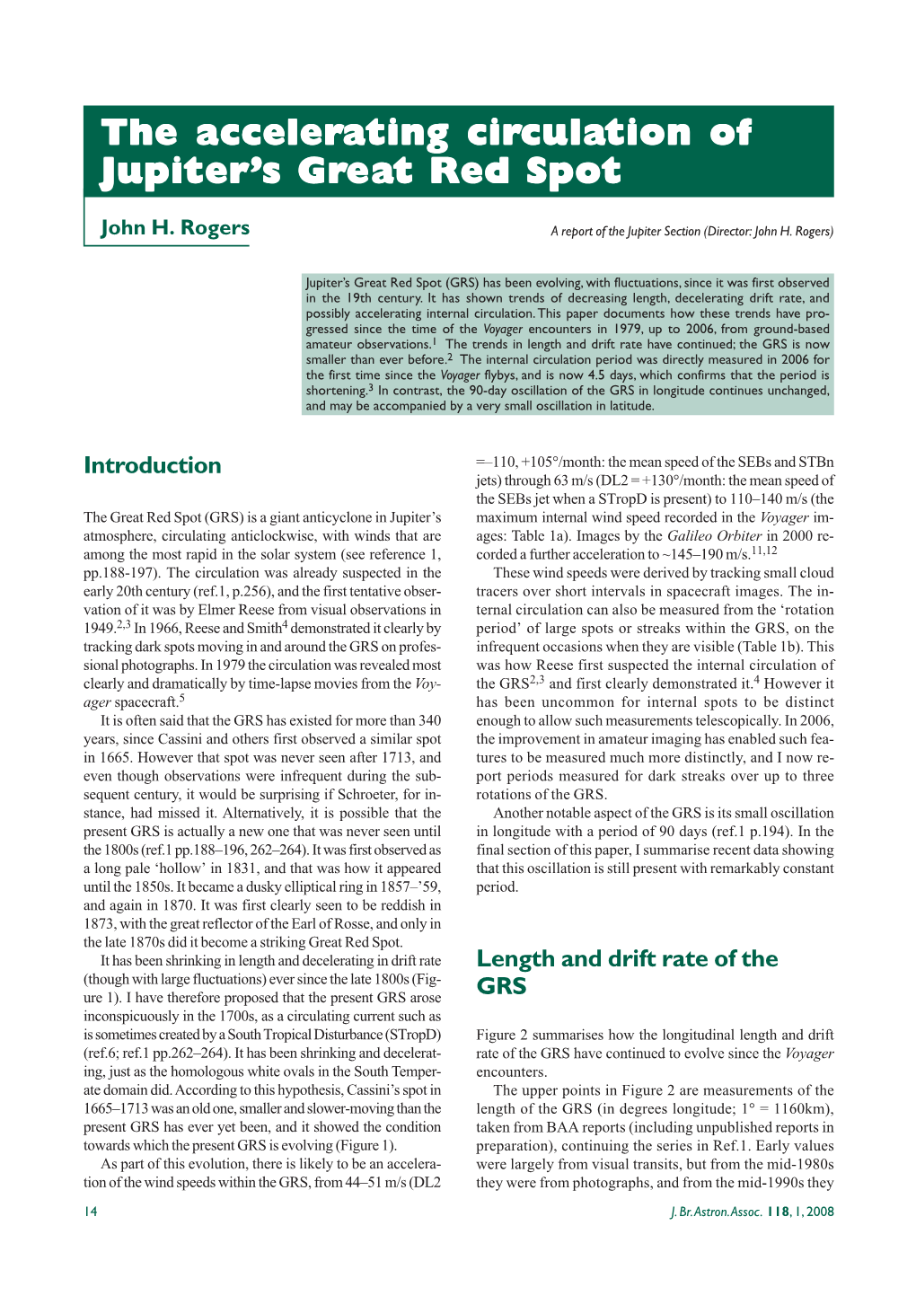 The Acceler the Accelerating Circulation of Jupiter's Great Red