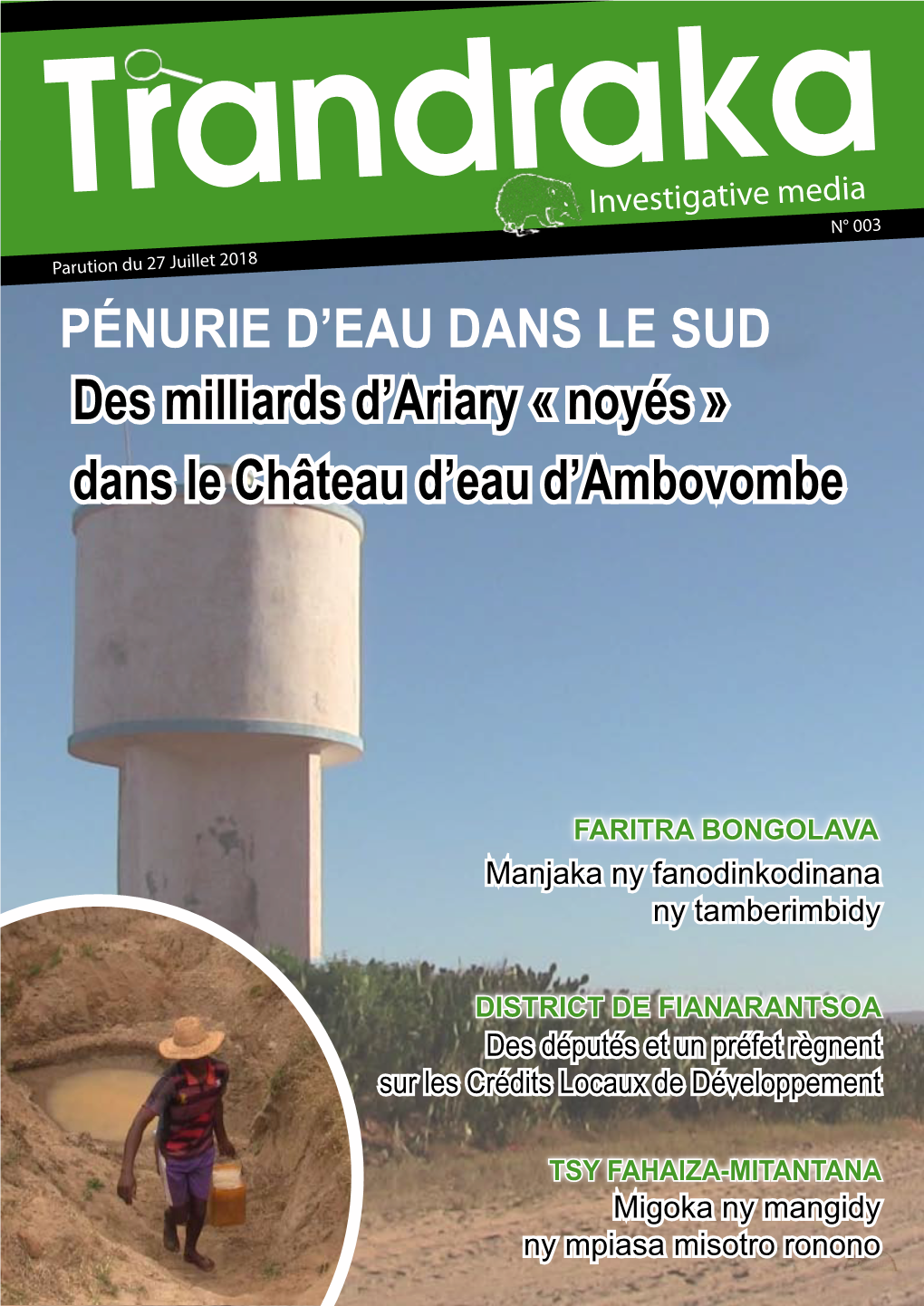 Dans Le Château D'eau D'ambovombe