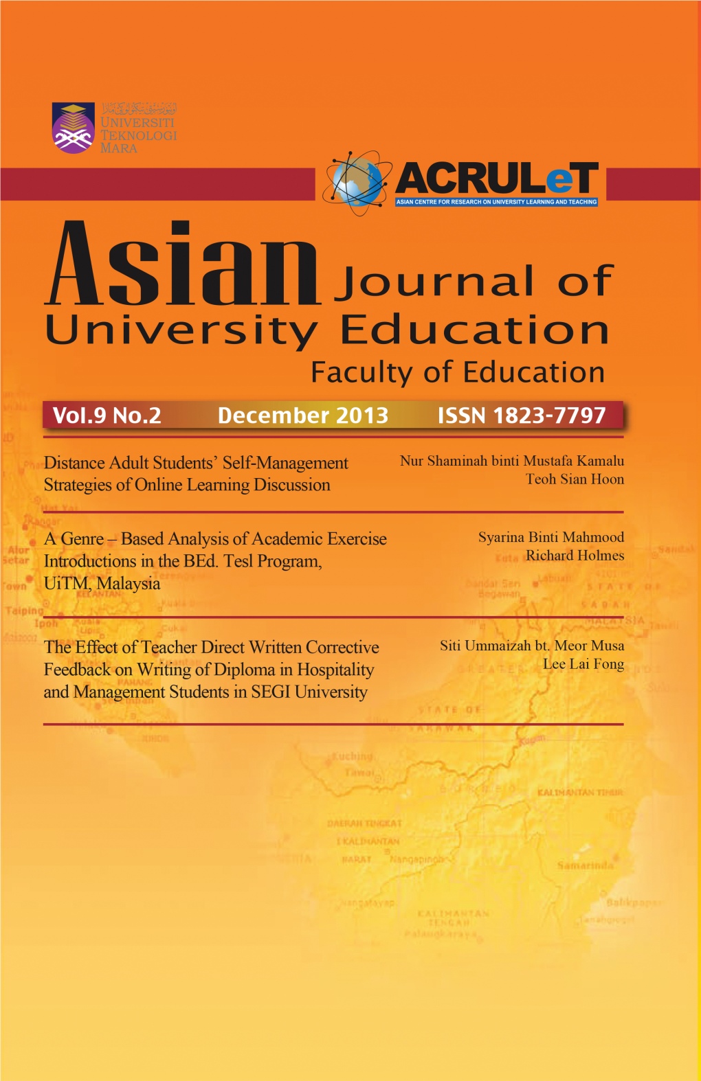 Distance Adult Students' Self-Management Strategies Of