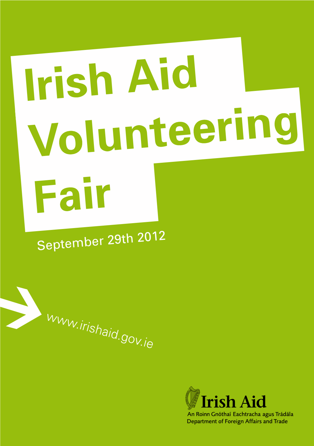 Irish Aid Volunteering Fair 1