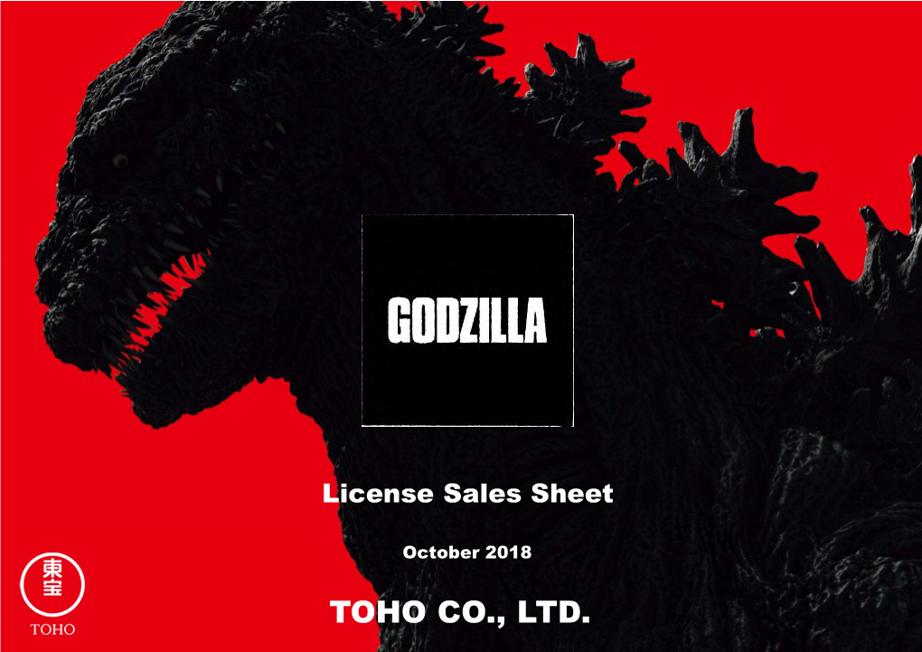 Toho Co., Ltd. Agenda