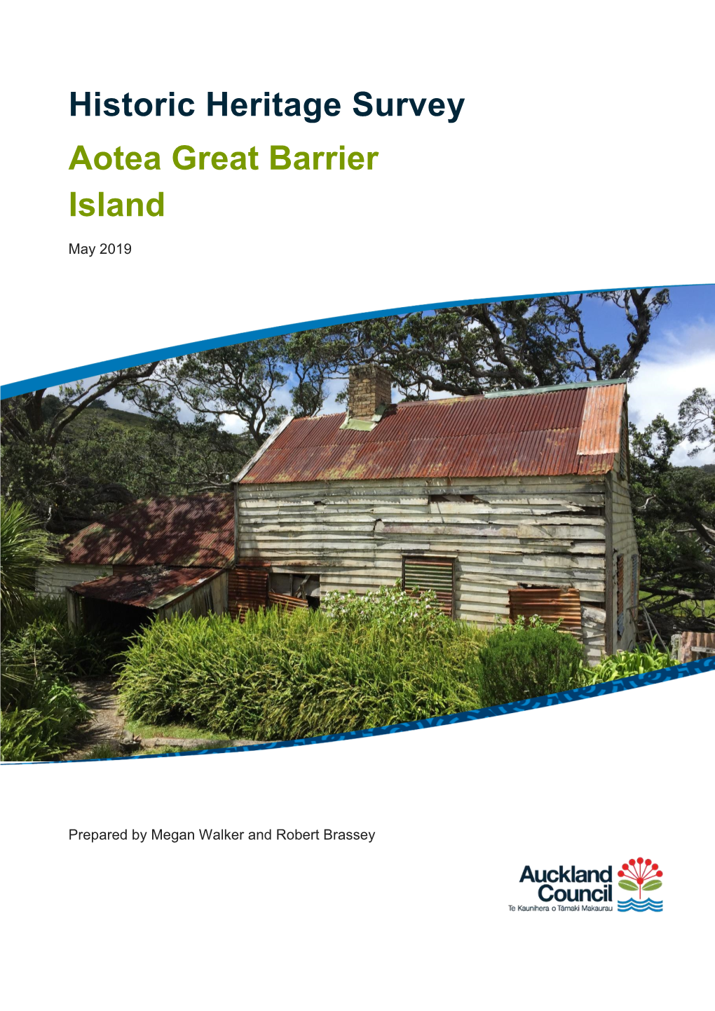 Historic Heritage Survey Aotea Great Barrier Island