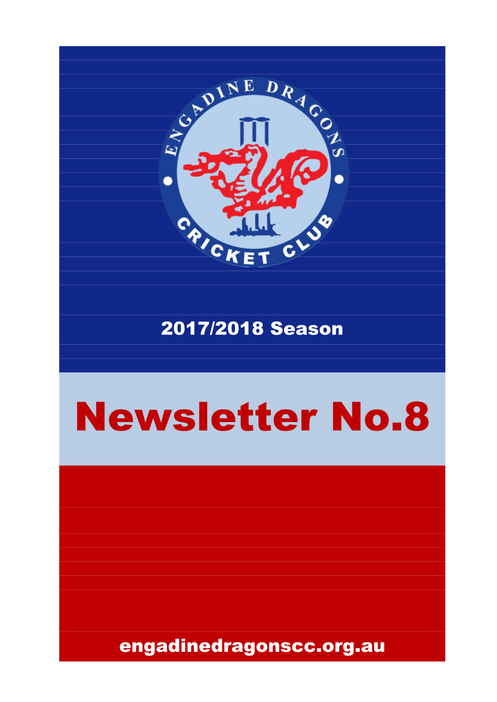 ENGADINE DRAGONS CRICKET CLUB INC Newsletter No.1