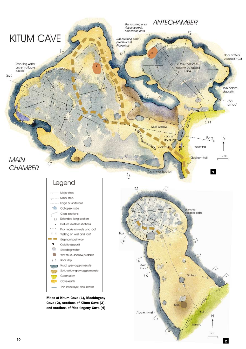 30 SWARA October – December 2007 Maps of Kitum Cave