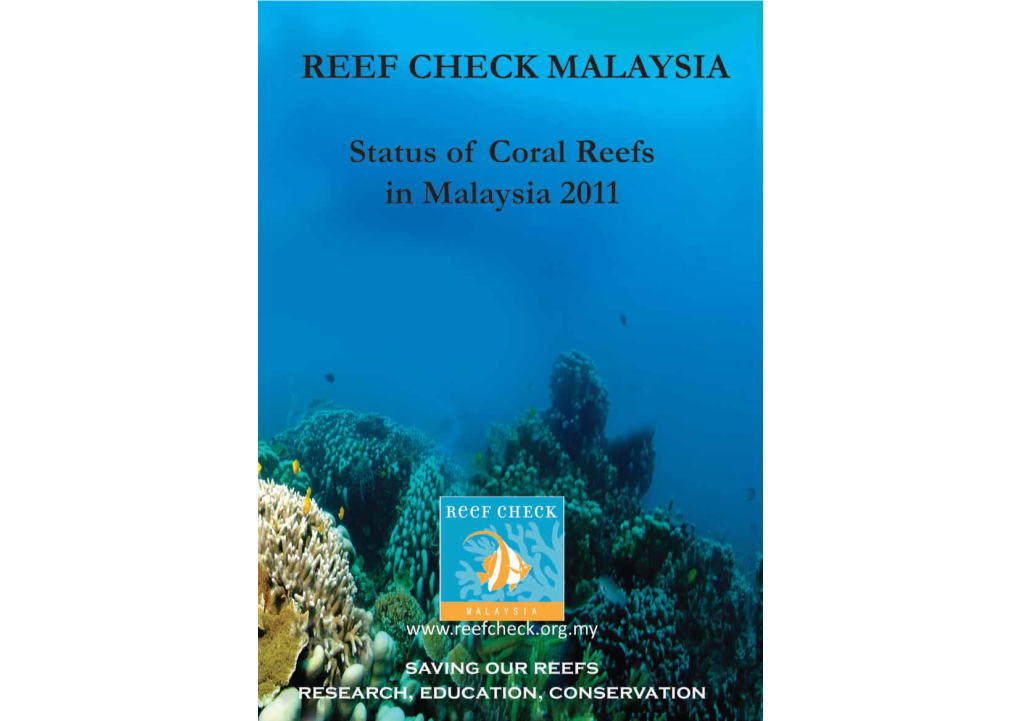 Status of Coral Reefs in Malaysia, 2011