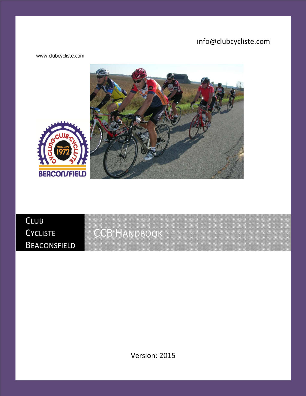 Club Handbook