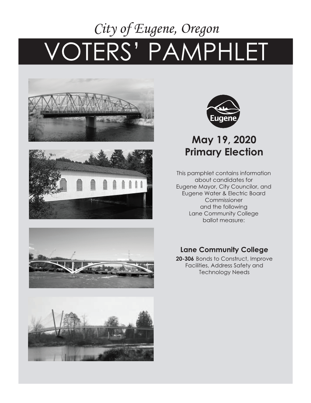 May 19, 2020, Primary Election Voters' Pamphlet