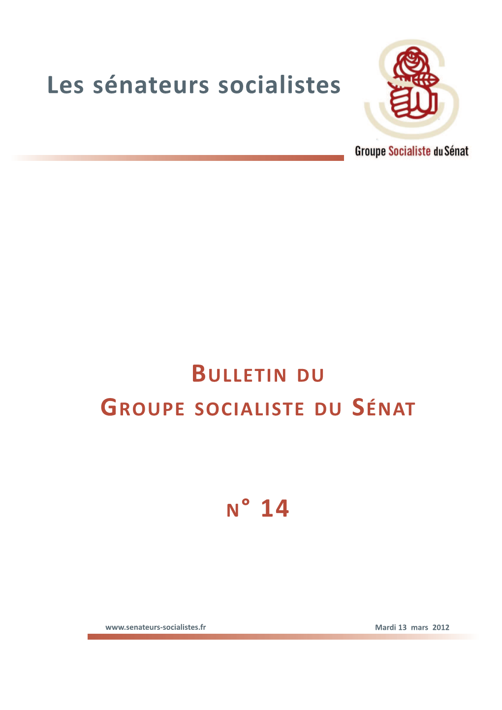 Bulletin GS N°14 Bullein Gsn