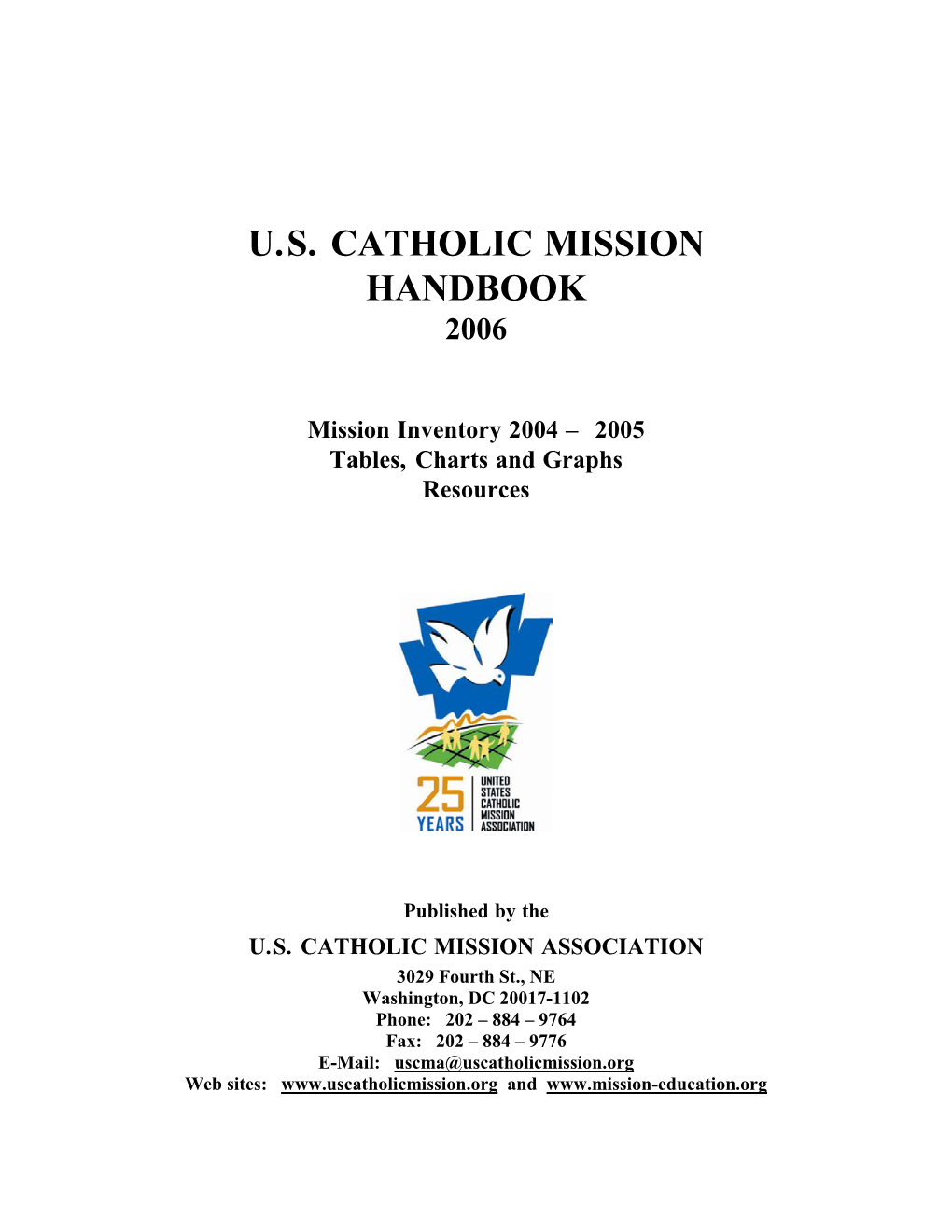 U.S. Catholic Mission Handbook 2006