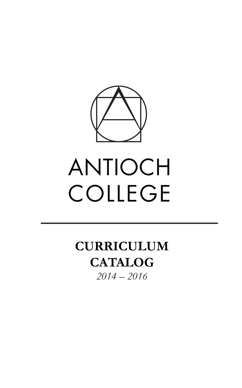 Curriculum Catalog