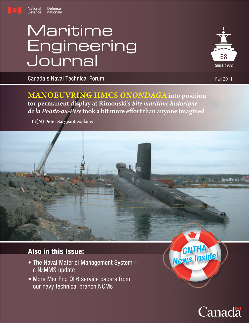 Maritime Engineering Journal No