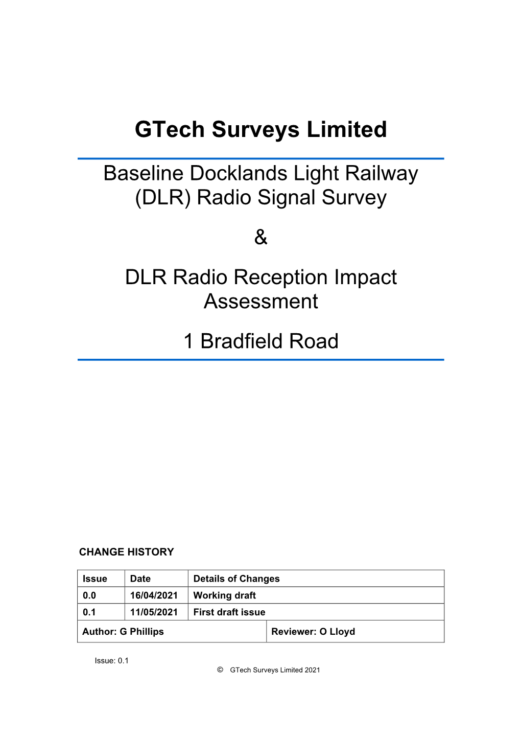Gtech Surveys Limited