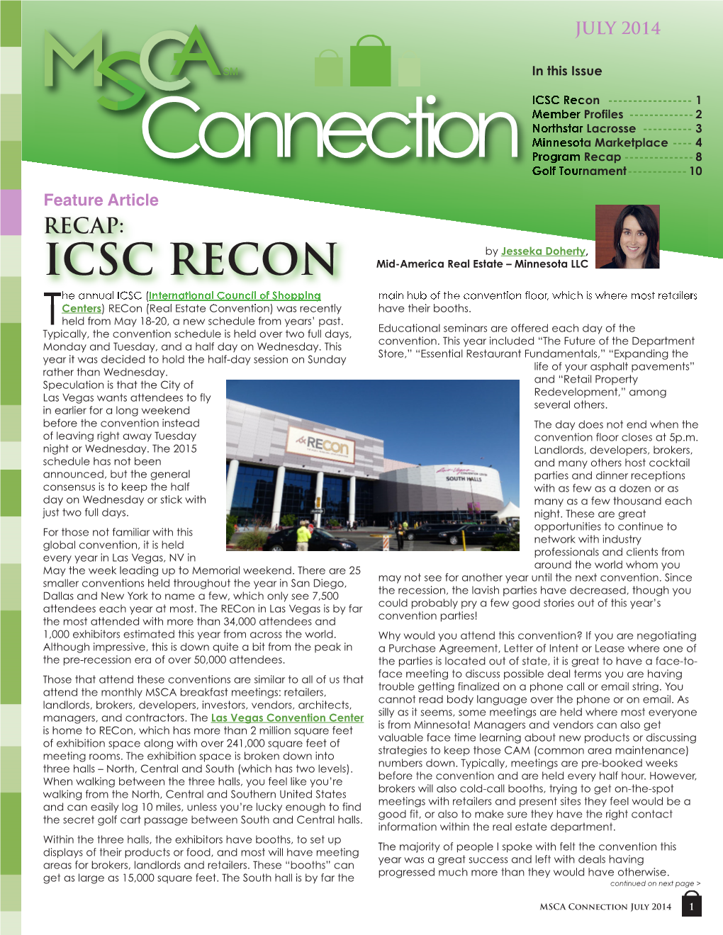 MSCA Newsletter