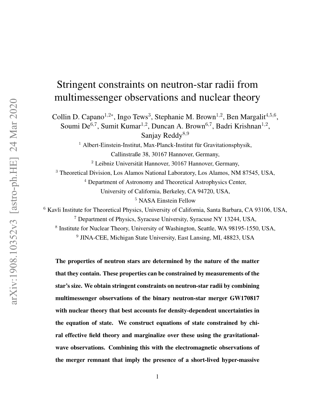 Stringent Constraints on Neutron-Star Radii from Multimessenger Observations and Nuclear Theory