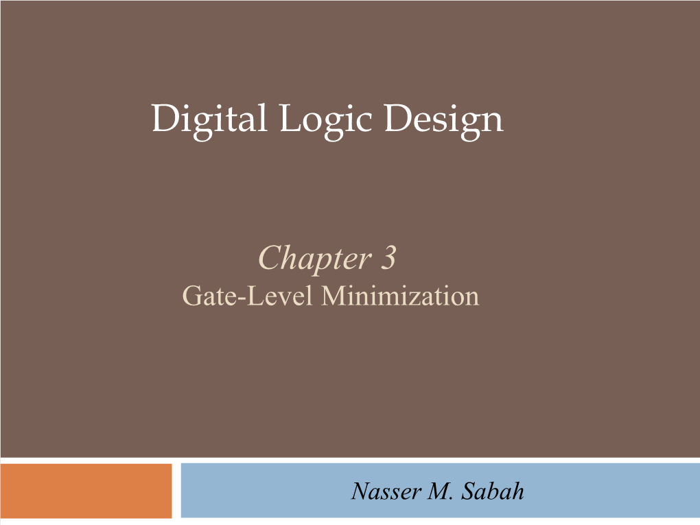 Digital Logic Design