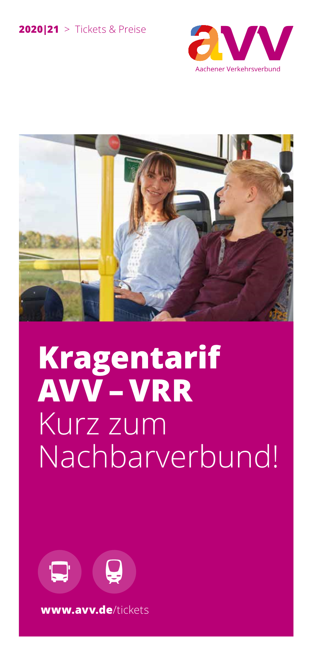Ticketpreise VRR-AVV