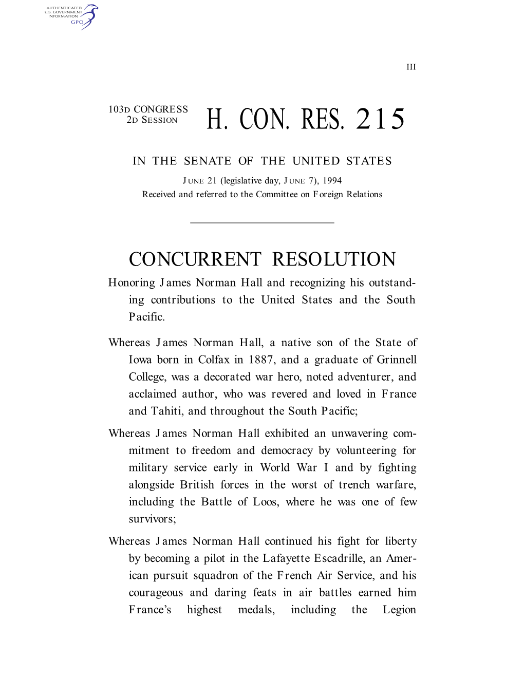 H. Con. Res. 215