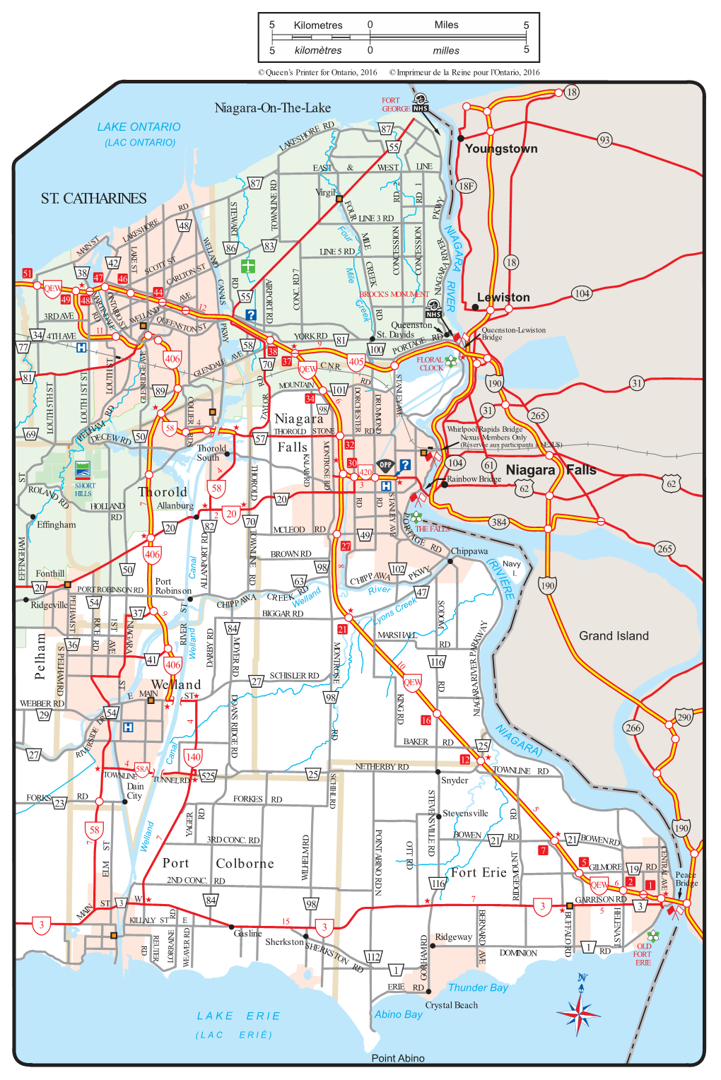 Official Road Map of Ontario