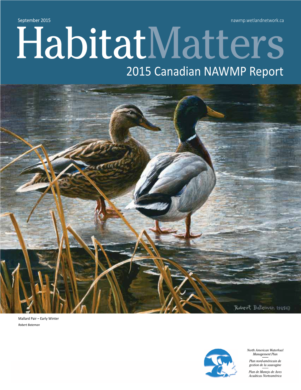 2015 Canadian NAWMP Report