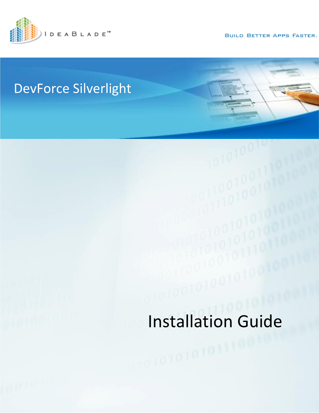 Ideablade Devforce Installation Guide