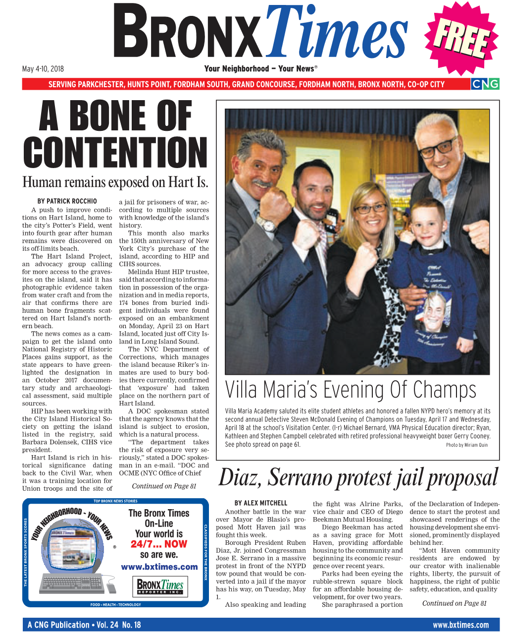 Bronx Times: May 4, 2018