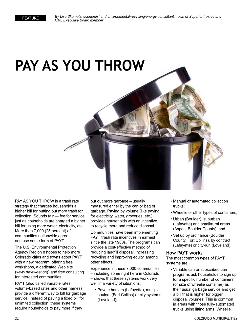 Pay As You Throw