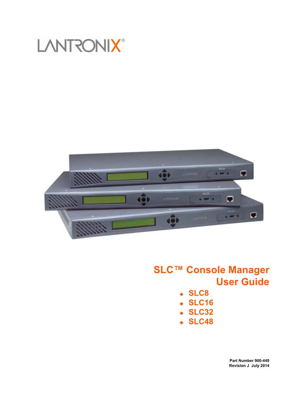 SLC Console Manager User Guide Available At