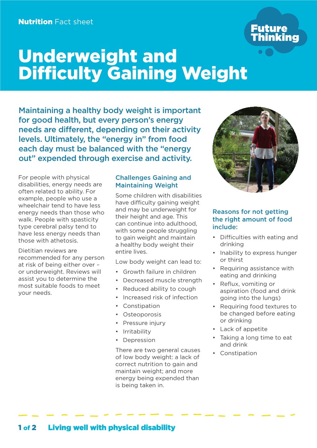 Underweight and Difficulty Gaining Weight