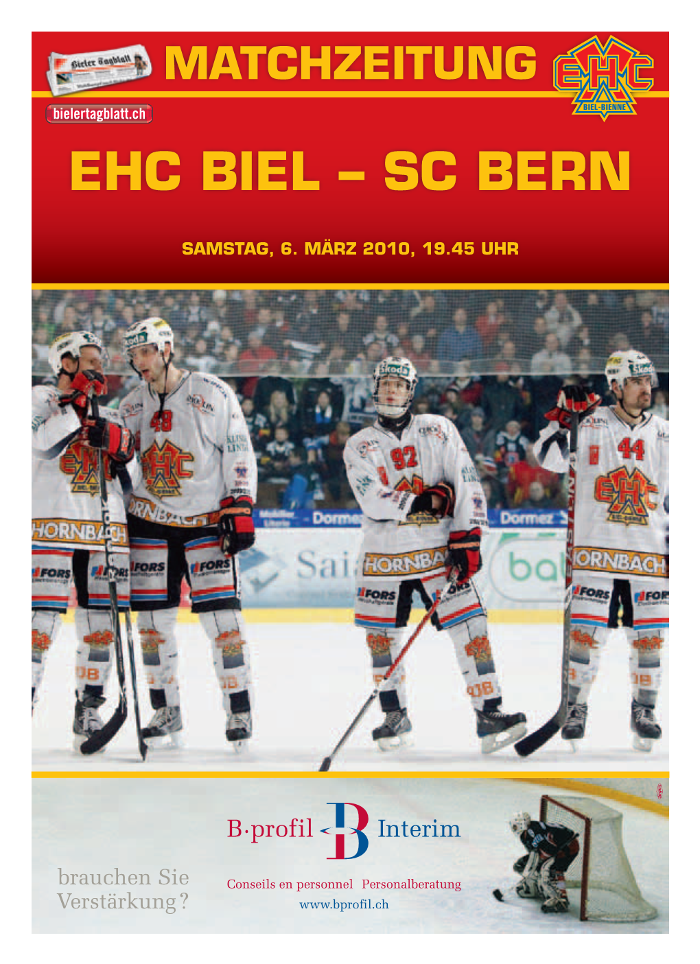 EHC BIEL – SC Bern