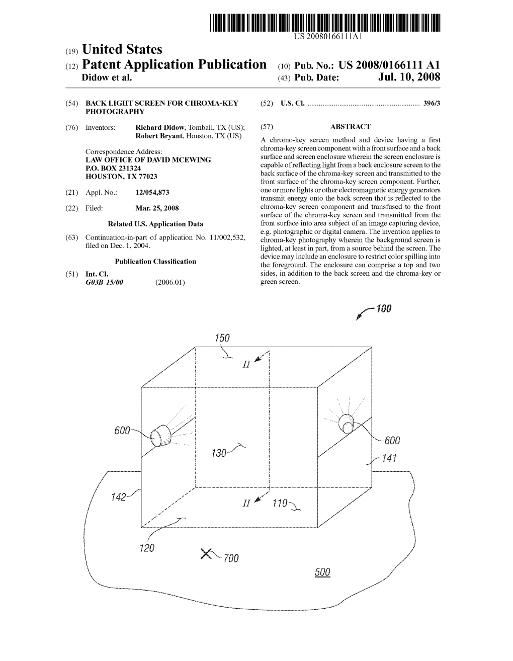 (19) United States (12) Patent Application Publication (10) Pub