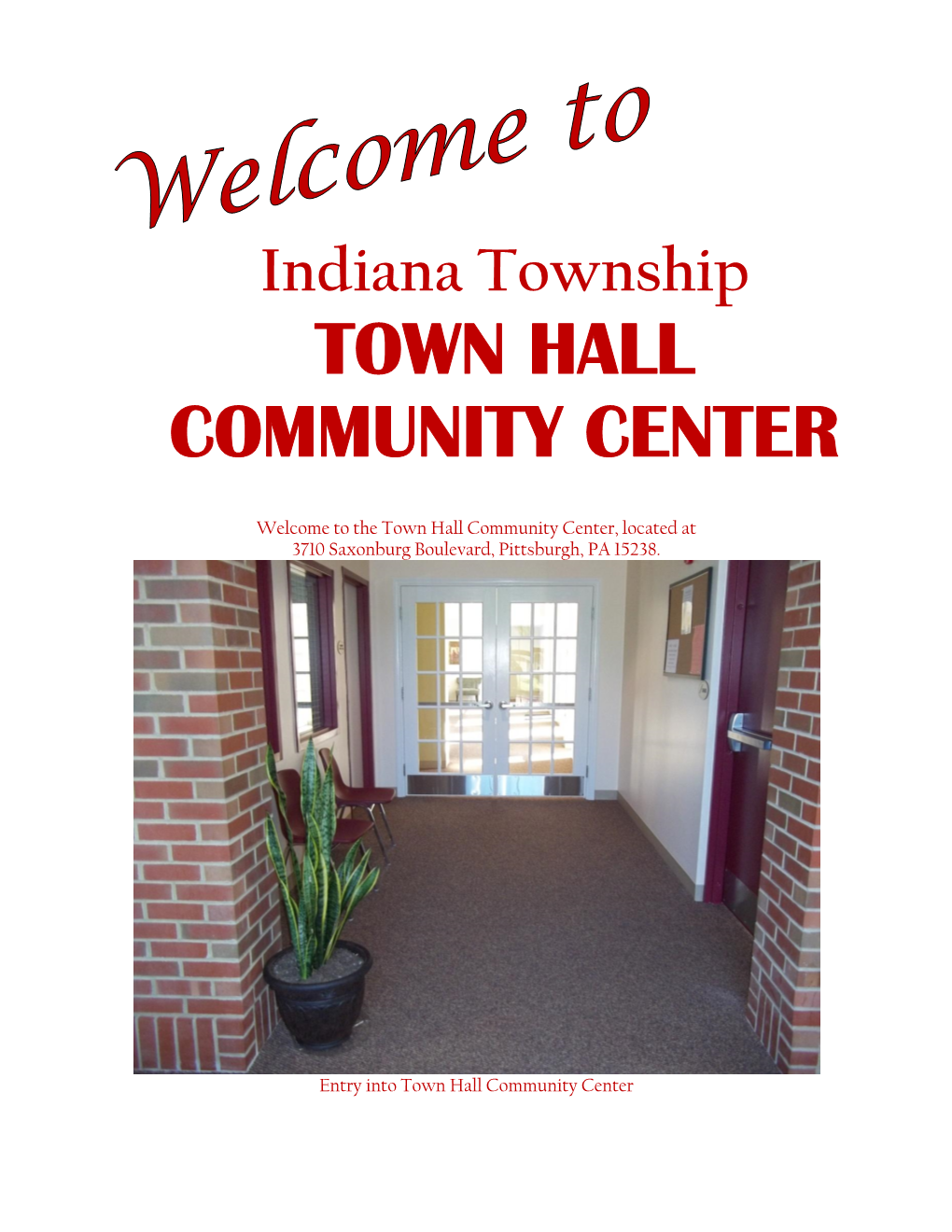 Town Hall Community Center