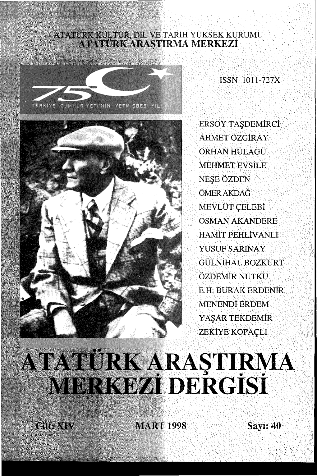 Atatürk Araştirma Merkezi Dergisi