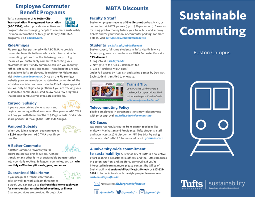 Sustainable Commuting