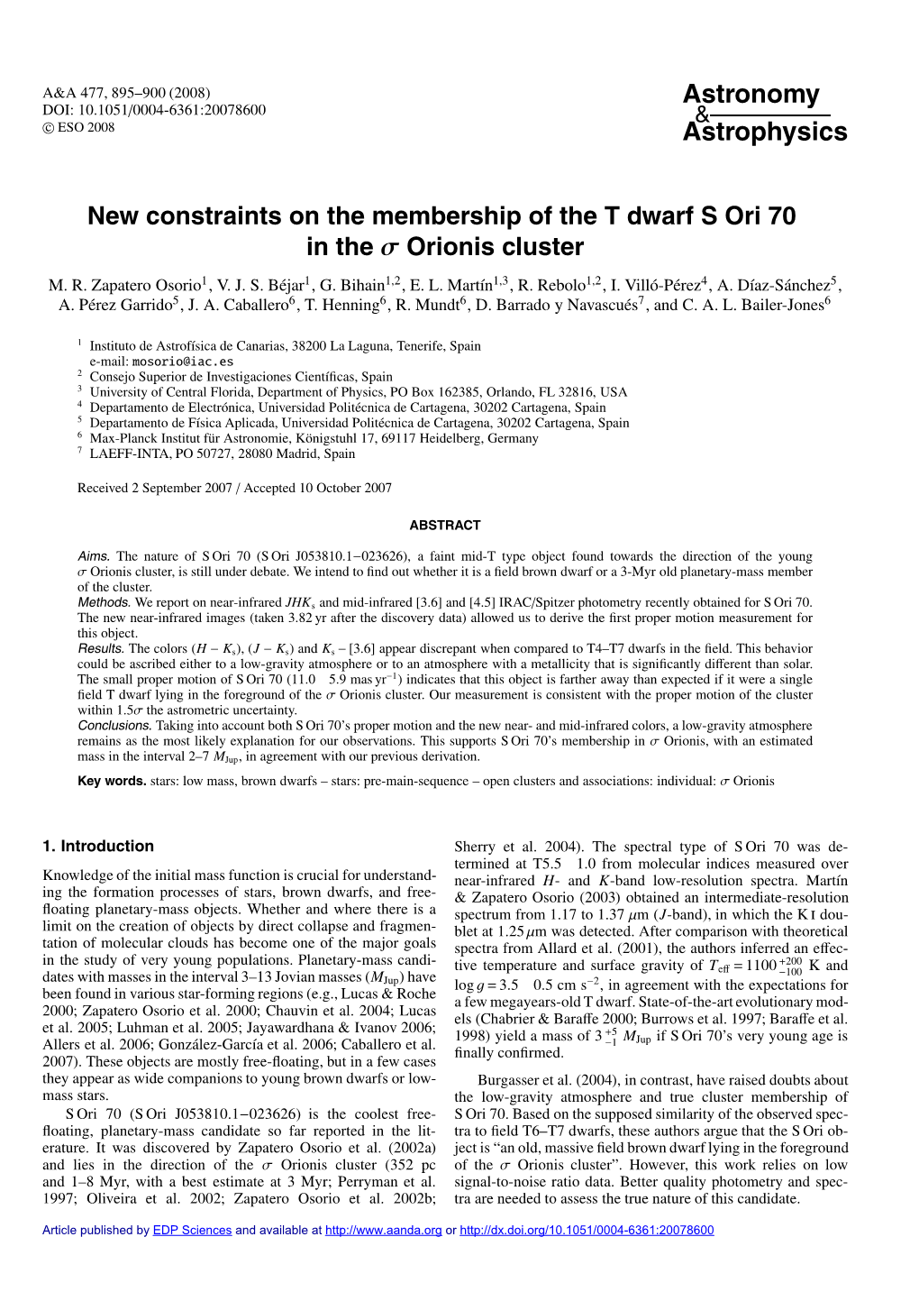 New Constraints on the Membership of the T Dwarf S Ori 70 in the Σ Orionis Cluster