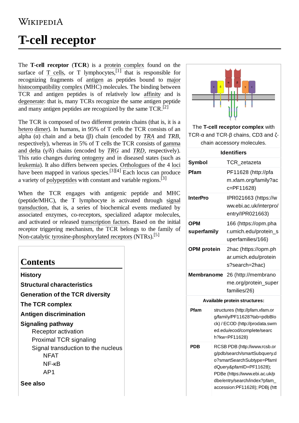 T-Cell Receptor