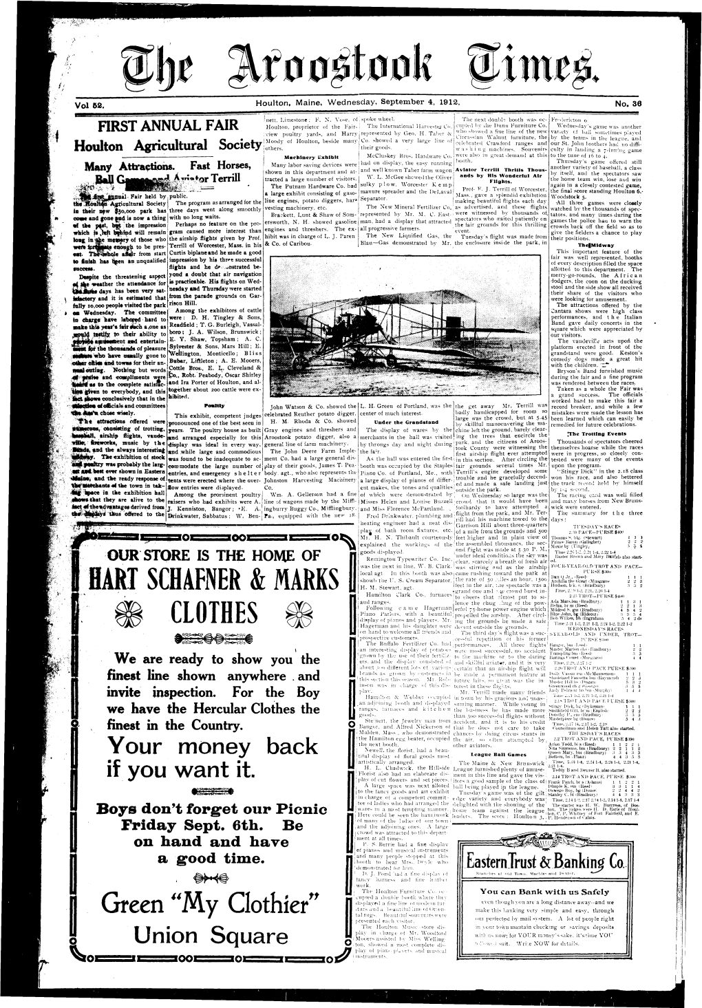 The Aroostook Times, September 4, 1912