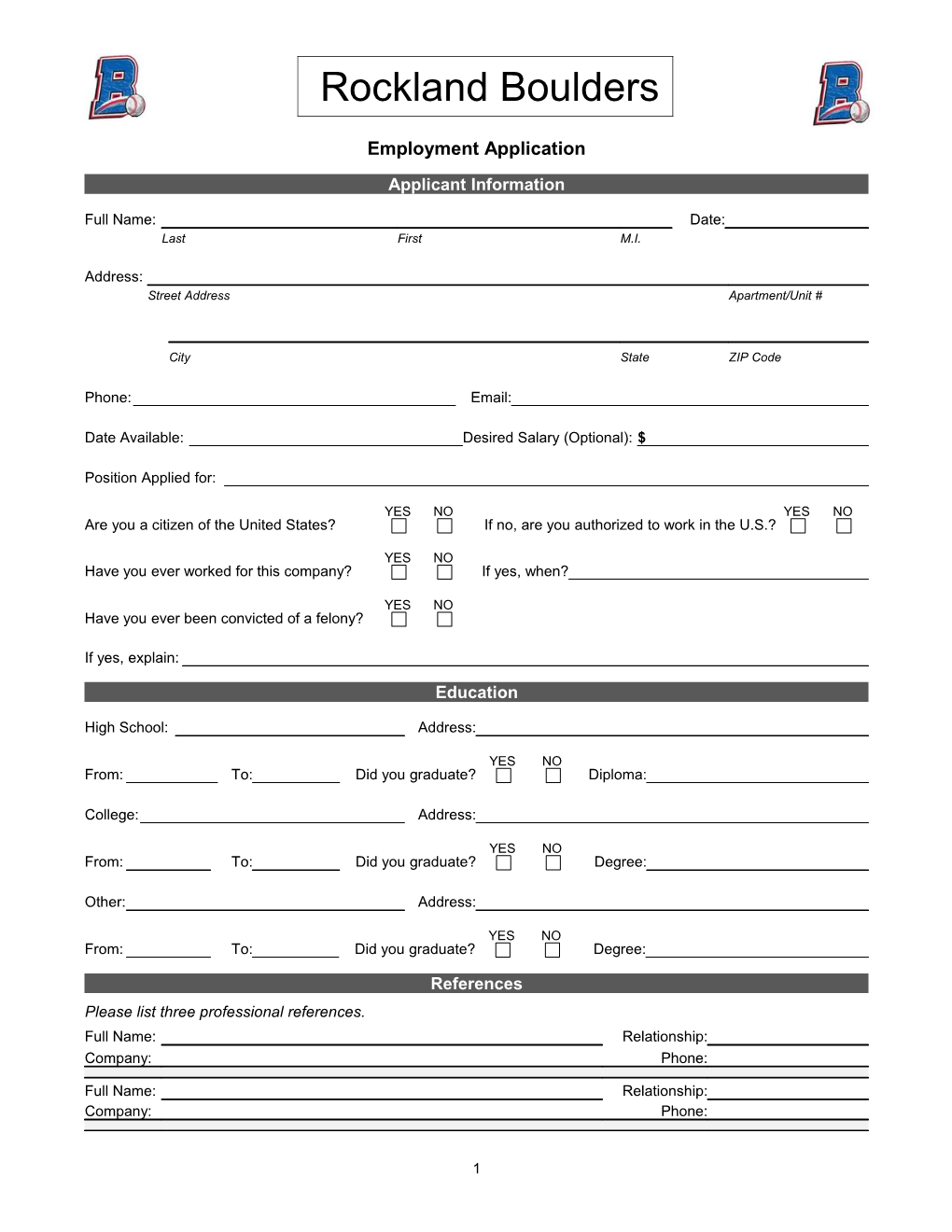 Employment Application s16