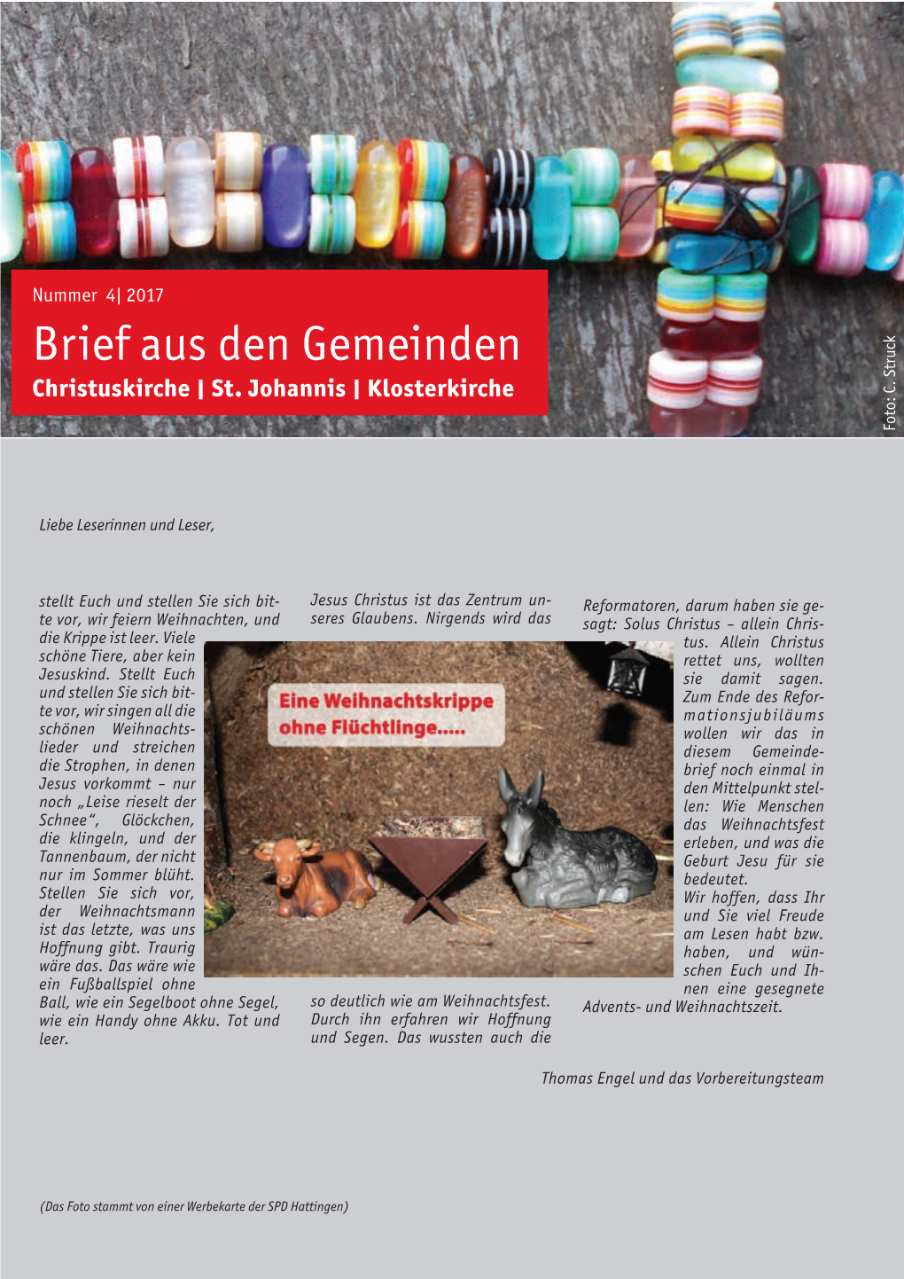 Brief Aus Den Gemeinden Christuskirche | St