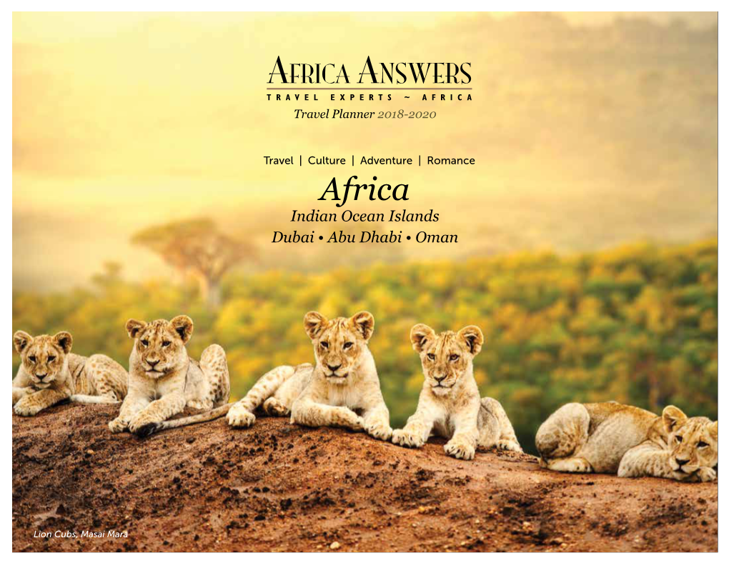 Africa Travel Planning Guide