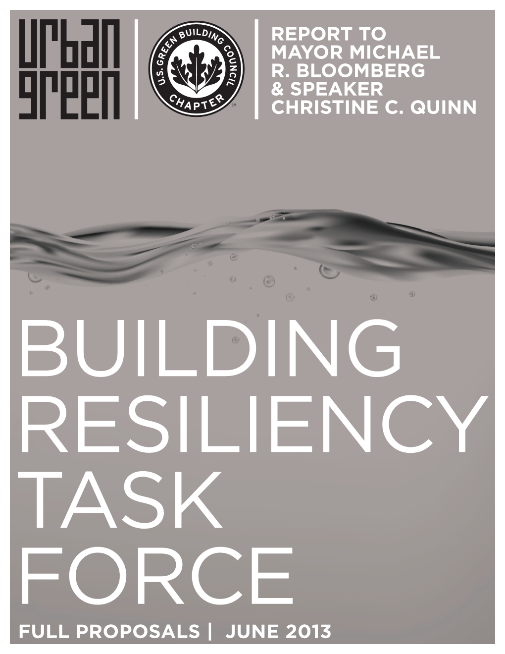 NYC BRTF. 2013. Resiliency Proposals.Pdf