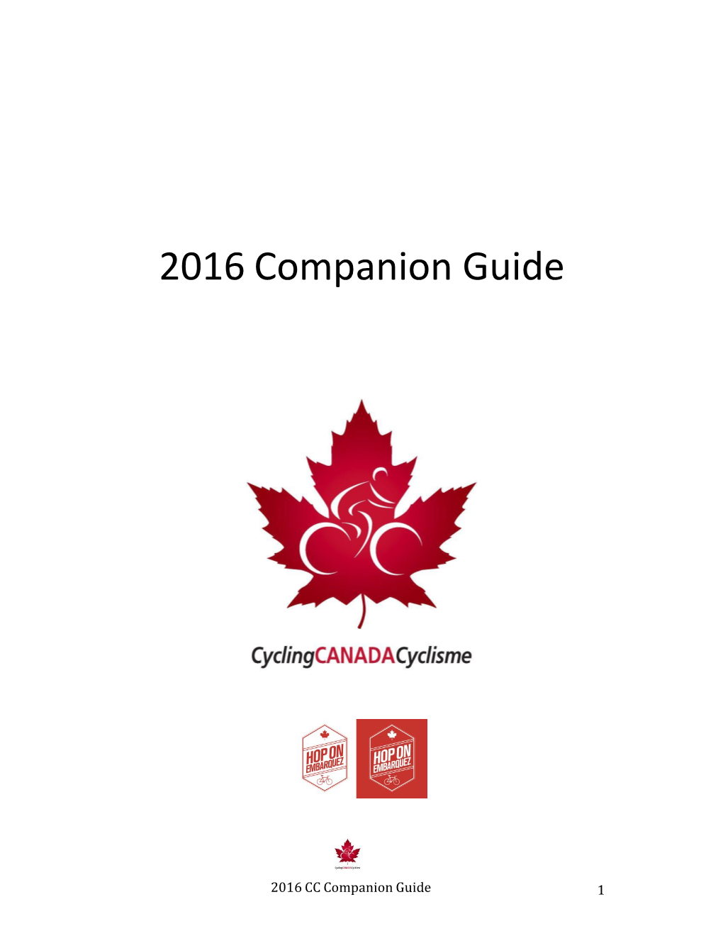 2016 Companion Guide