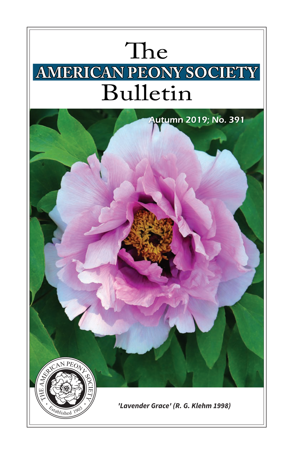 Bulletin Autumn 2019; No