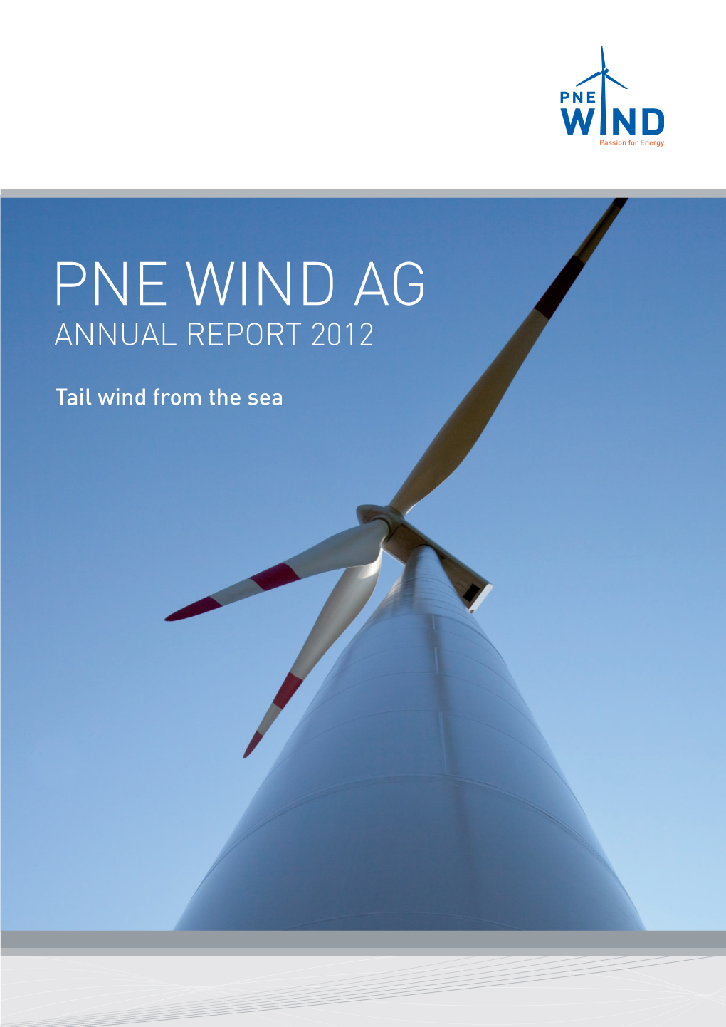 PNE WIND AG Annual Report 2012