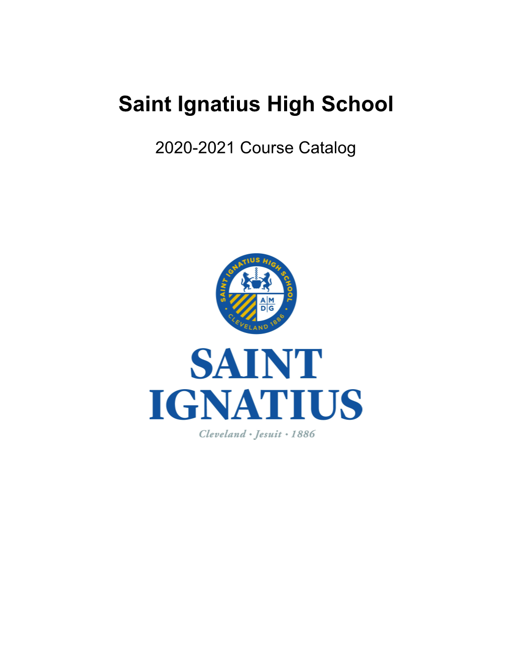 Course Catalog