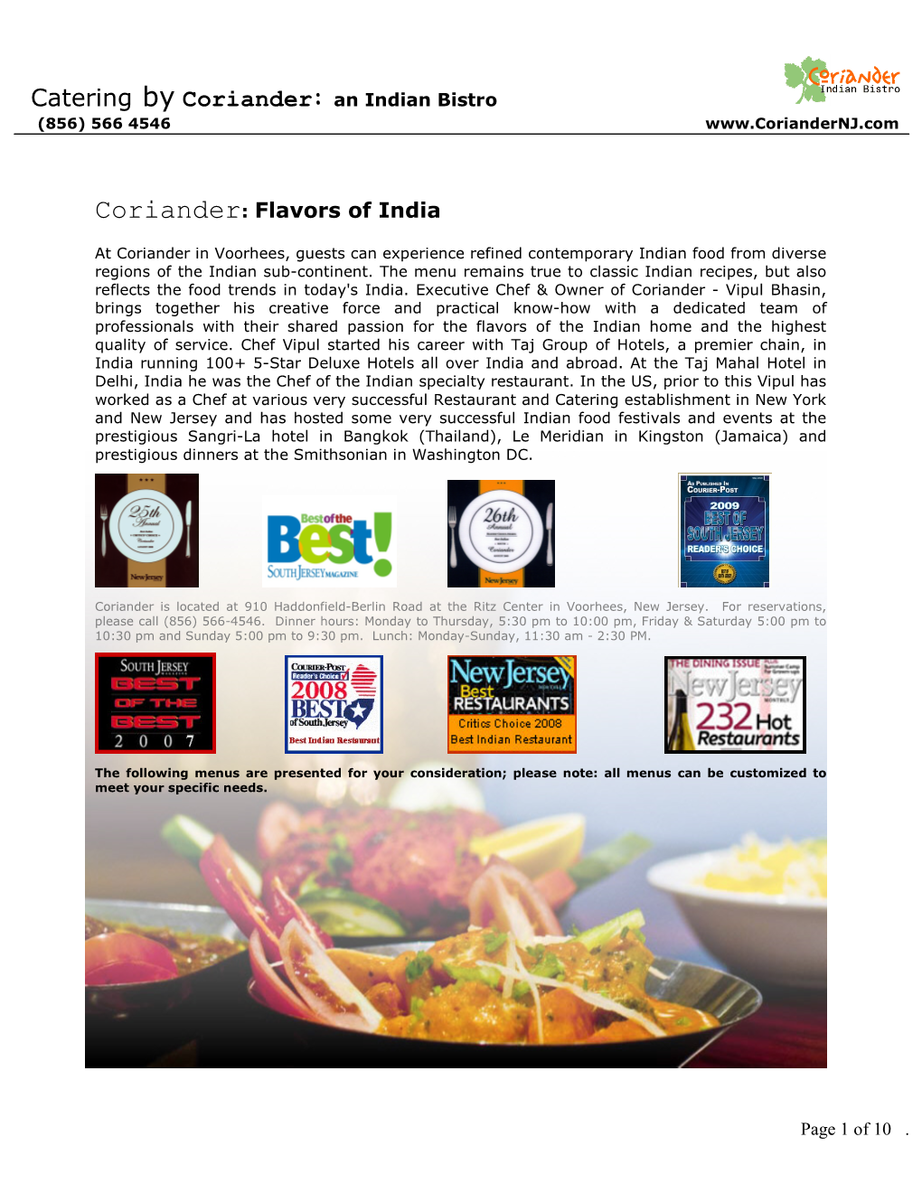 Flavors of India