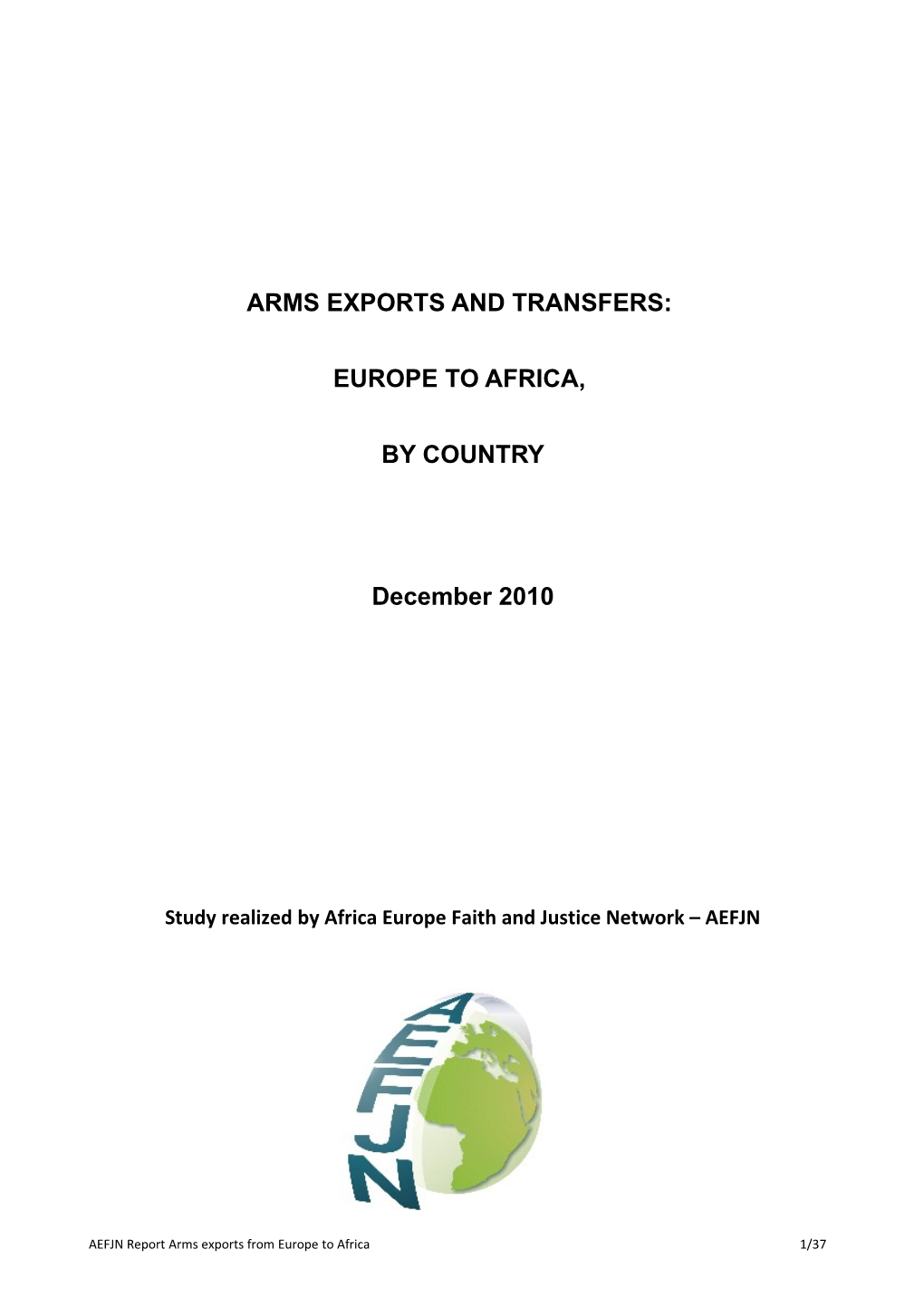 Arms Exports and Transfers