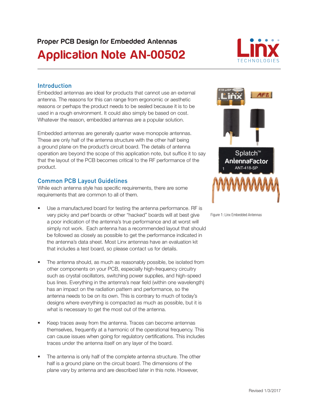 Application Note AN-00502