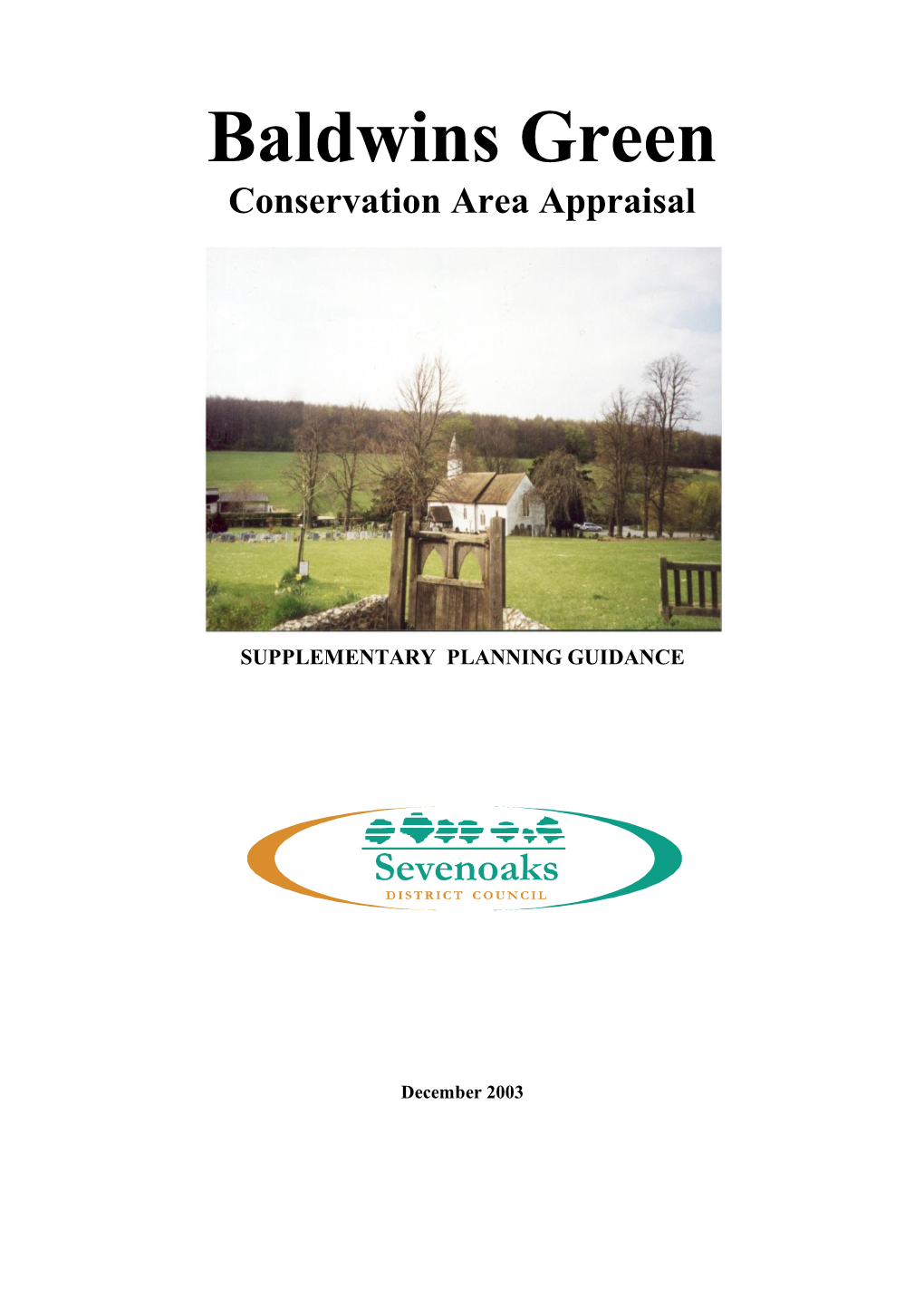 Baldwins Green Conservation Area Appraisal